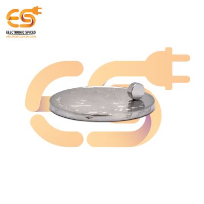 4mm x 1.5mm Strong Silver Disc Shape Neodymium Magnet Pack of 25